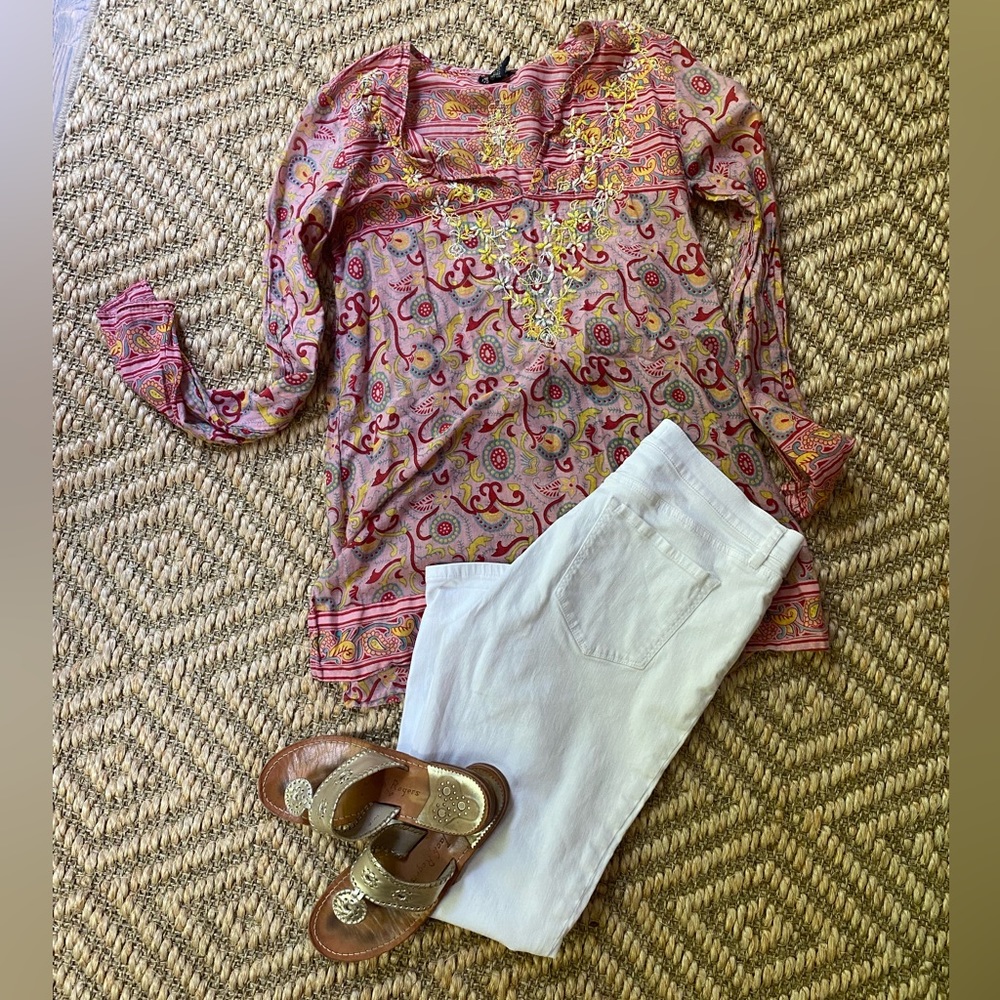 Lucky Brand tunic top, size Large